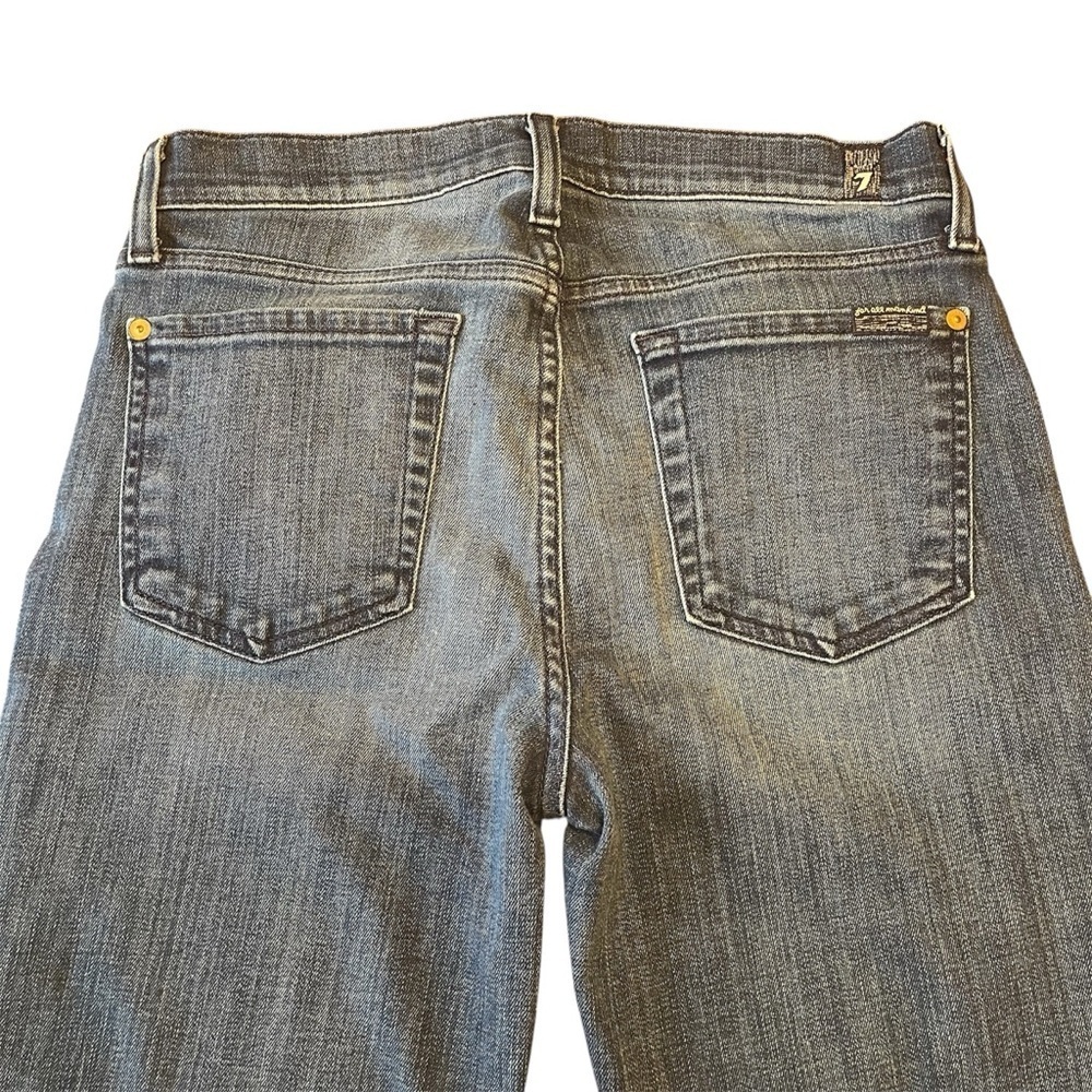 7 for All Mankind The Slim Cigarette Jean Size 28 - Picture 5 of 8